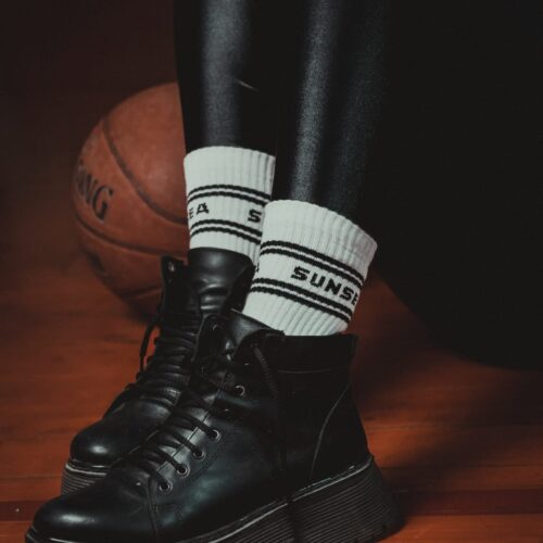 Par de medias largo intermedio - DOS COLORES DISPONIBLES