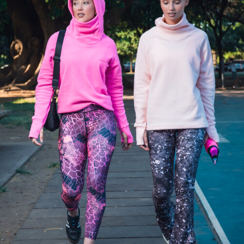 Calza oxford con recortes laterales y en cintura - CAMUFLADO DIGITAL VISON